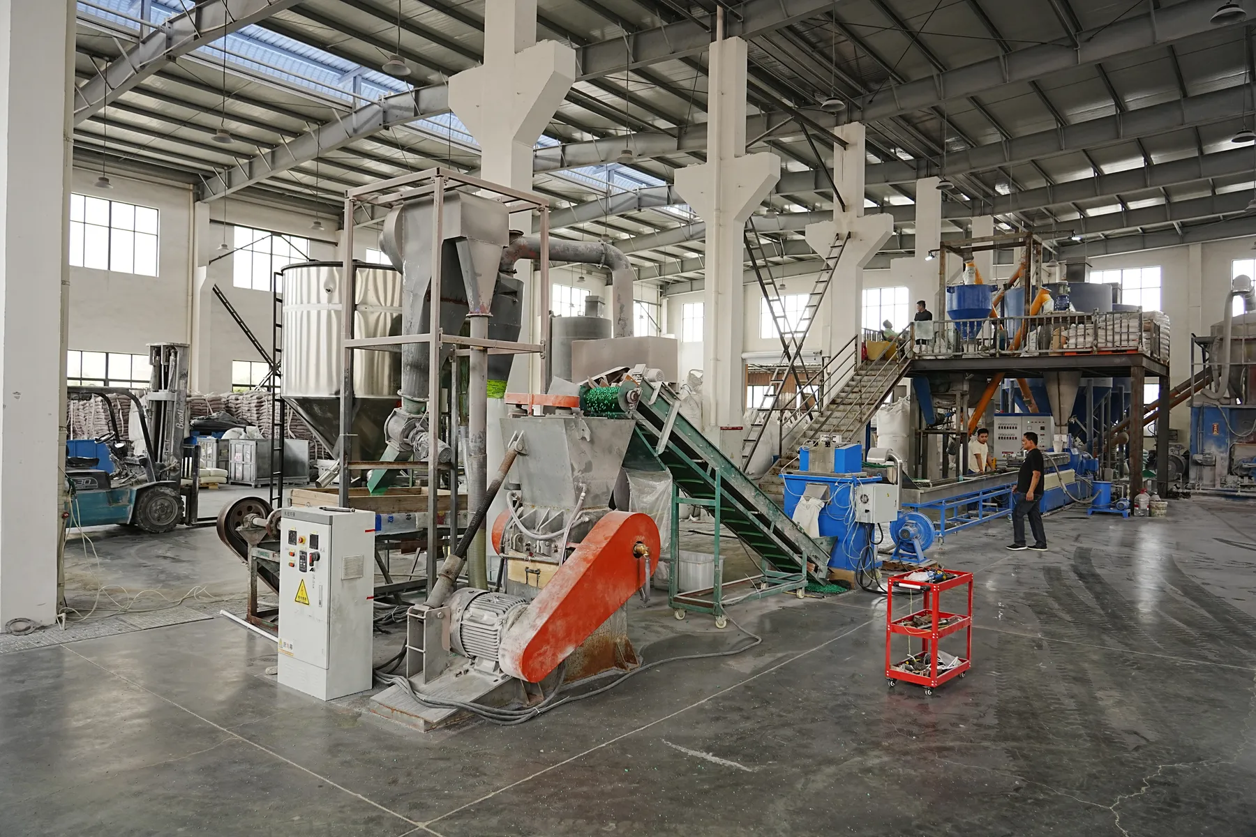 EPDM production workshop at the Chuangte Xinghua facility